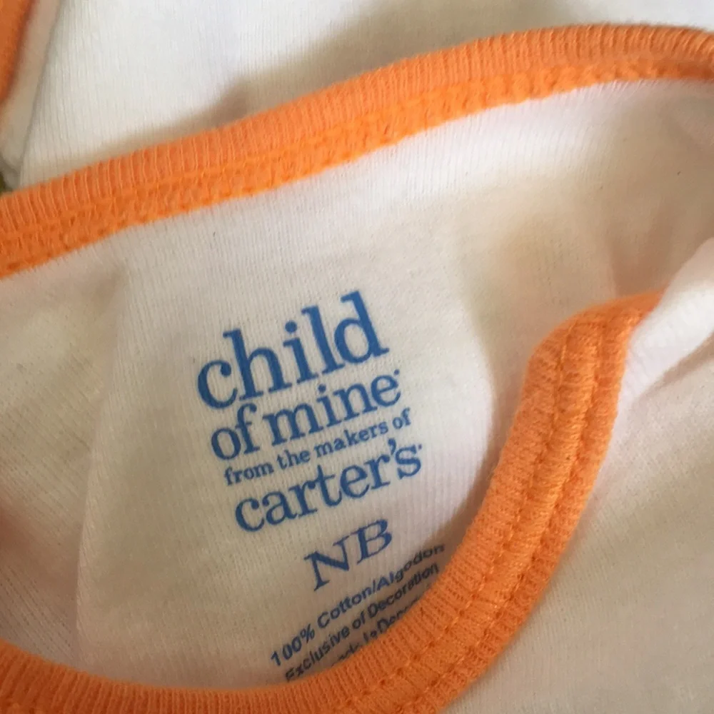 Child of mine construction one piece newborn